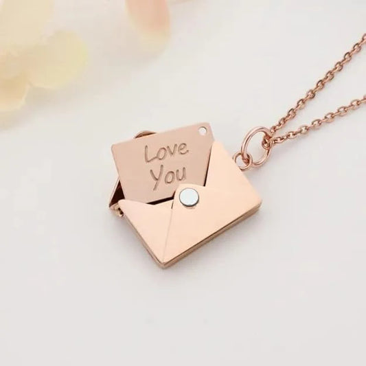 Love You Secret Locket Necklace