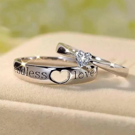 Indelible Bond - Adjustable Ring Pair